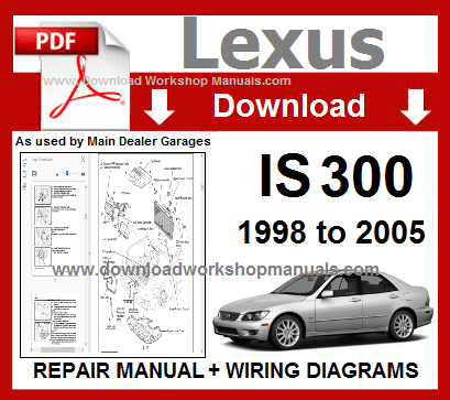 Lexus IS 300 Workshop Service Repair Manual